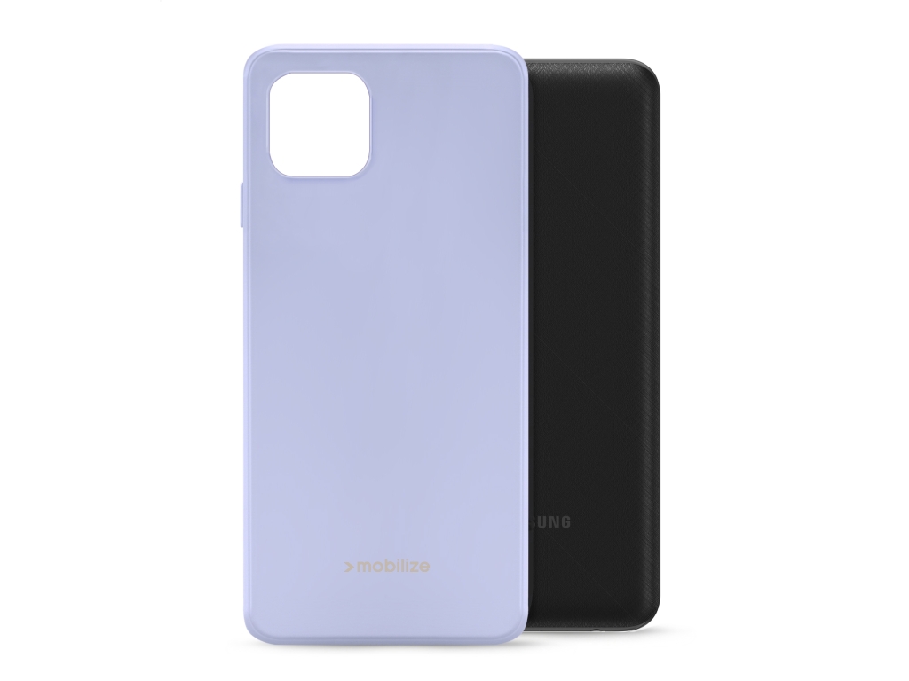 Mobilize Rubber Gelly Case Samsung Galaxy A03 Pastel Purple