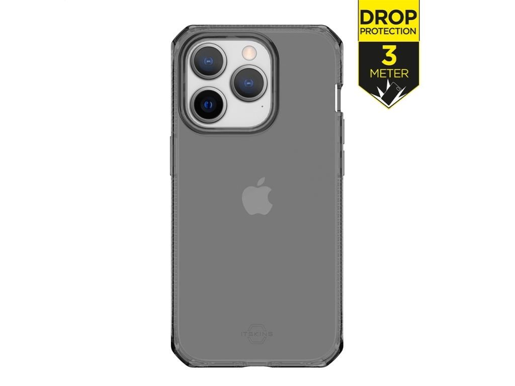 ITSKINS Level 2 SpectrumClear_R for Apple iPhone 14 Pro Smoke