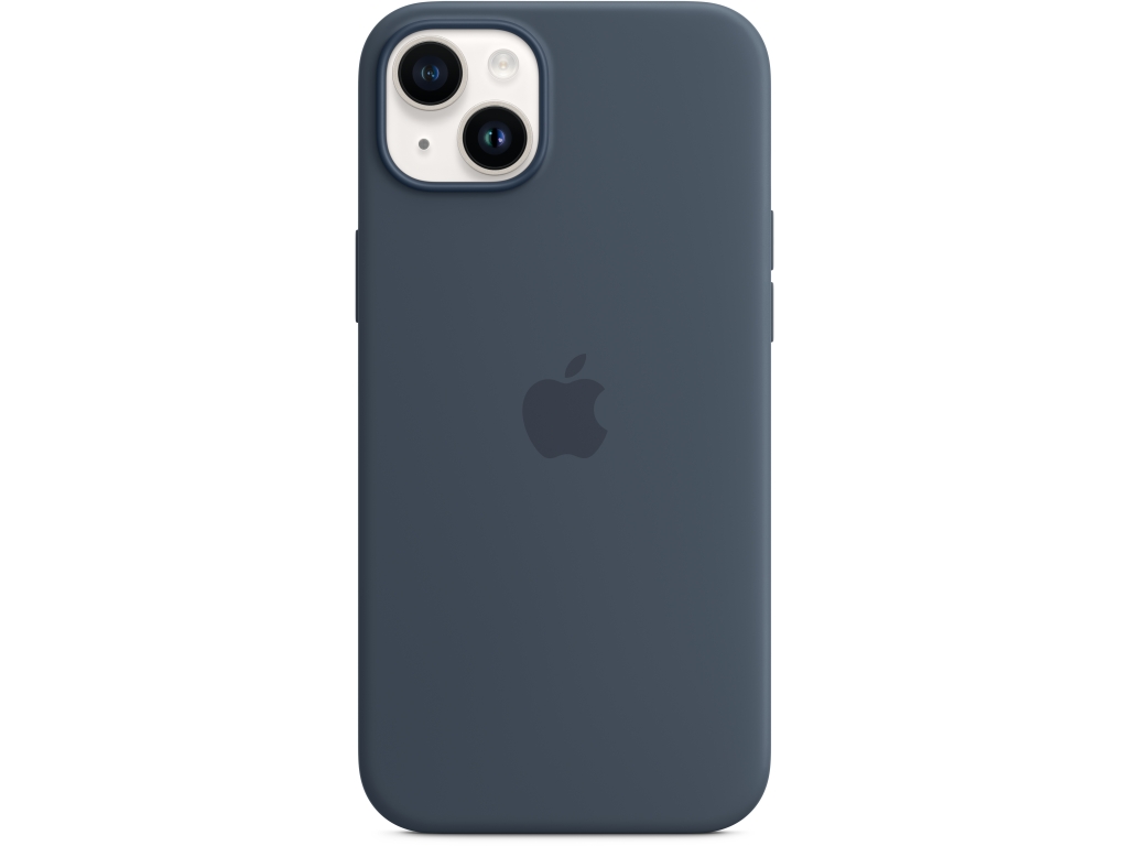 MPT53ZM/A Apple Silicone Case with MagSafe iPhone 14 Plus Storm Blue