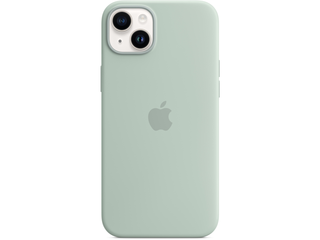 MPTC3ZM/A Apple Silicone Case with MagSafe iPhone 14 Plus Succulent