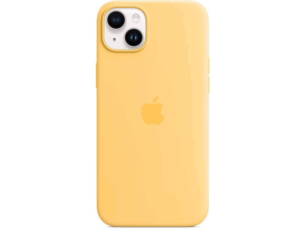 MPTD3ZM/A Apple Silicone Case with MagSafe iPhone 14 Plus Sunglow