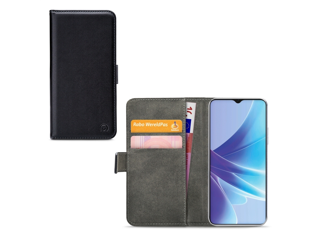 Mobilize Classic Gelly Wallet Book Case OPPO A57s 4G/A77s 4G Black