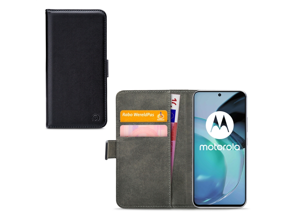 Mobilize Classic Gelly Wallet Book Case Motorola Moto G72 4G Black