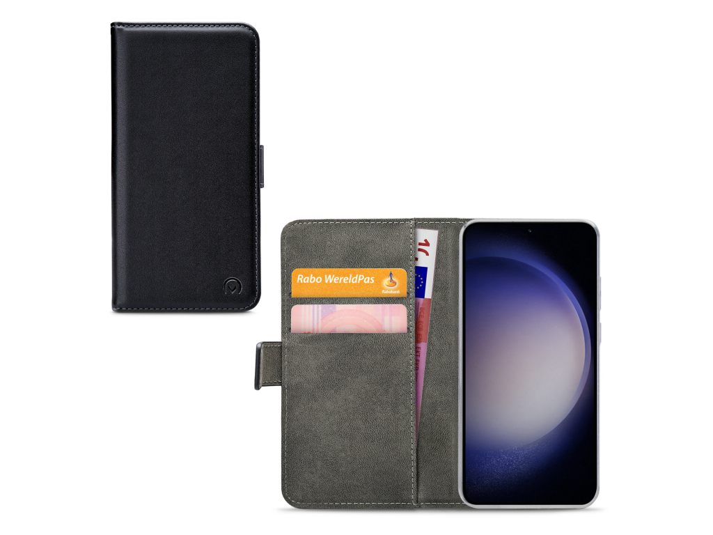 Mobilize Classic Gelly Wallet Book Case Samsung Galaxy S23 5G Black