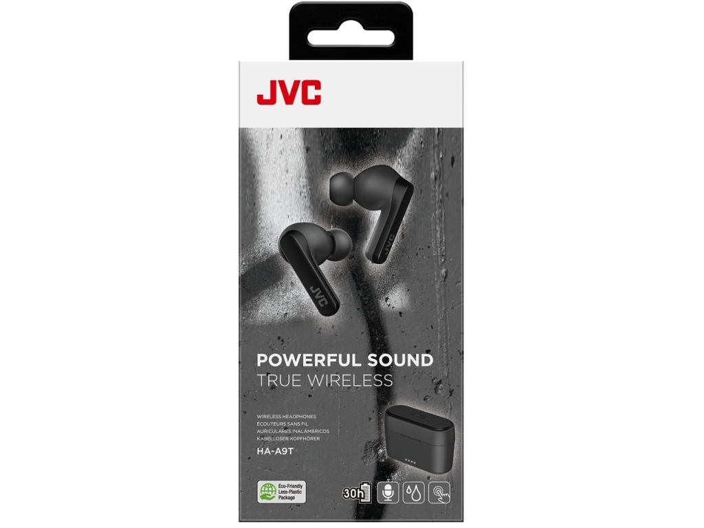 HA-A9T JVC True Wireless Bluetooth Stereo Headset Black