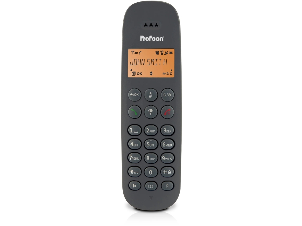 PDX600 Profoon DECT Telefoon Antraciet