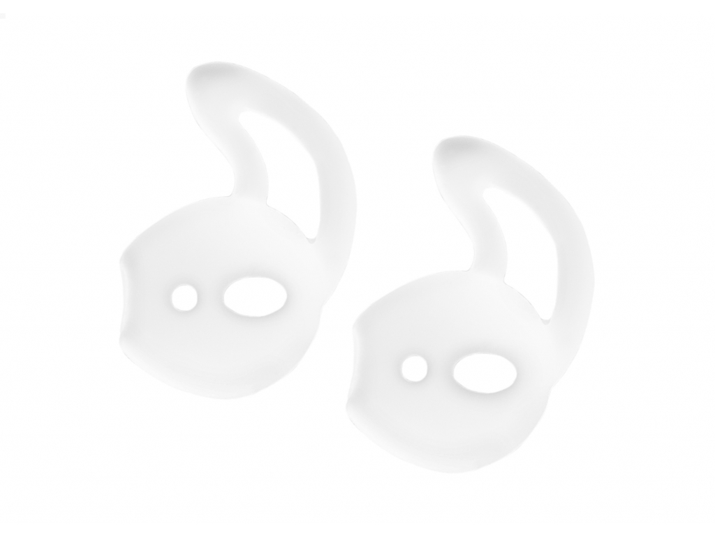 Xccess Silicone Earbuds with Ear Hook for Apple Earpod/Airpod White