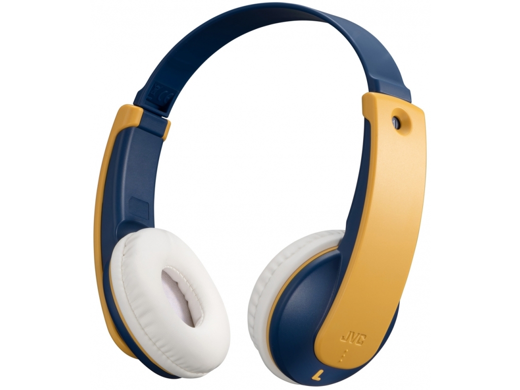 HA-KD10W JVC Kids TinyPhones Wireless Headphone Yellow/Blue