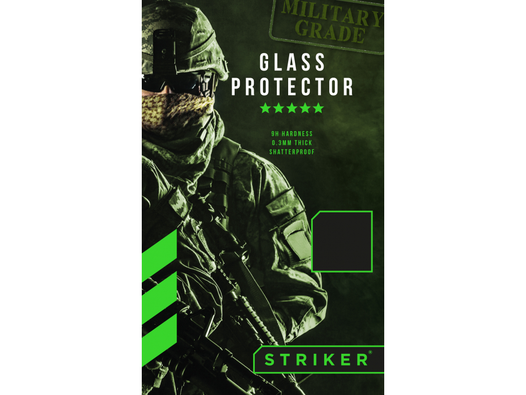 Striker Ballistic Glass Screen Protector for Apple iPhone 7/8/SE (2020/2022)