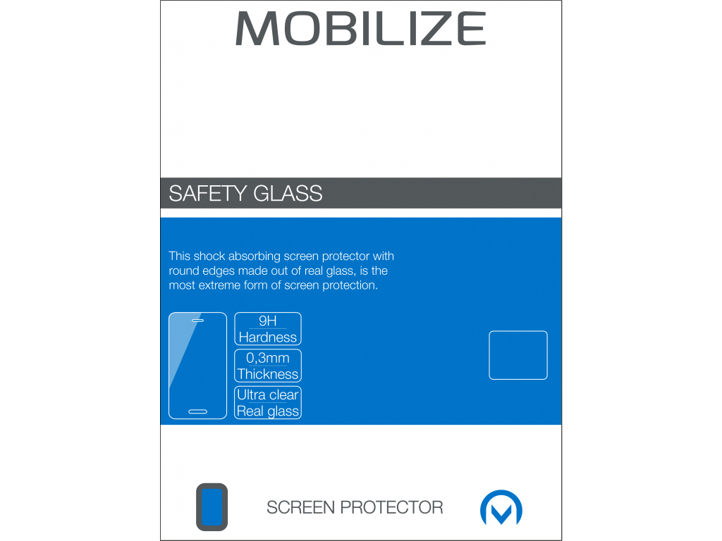 Mobilize Glass Screen Protector Apple iPad 9.7 2017/2018/Air/Air 2/Pro 9.7