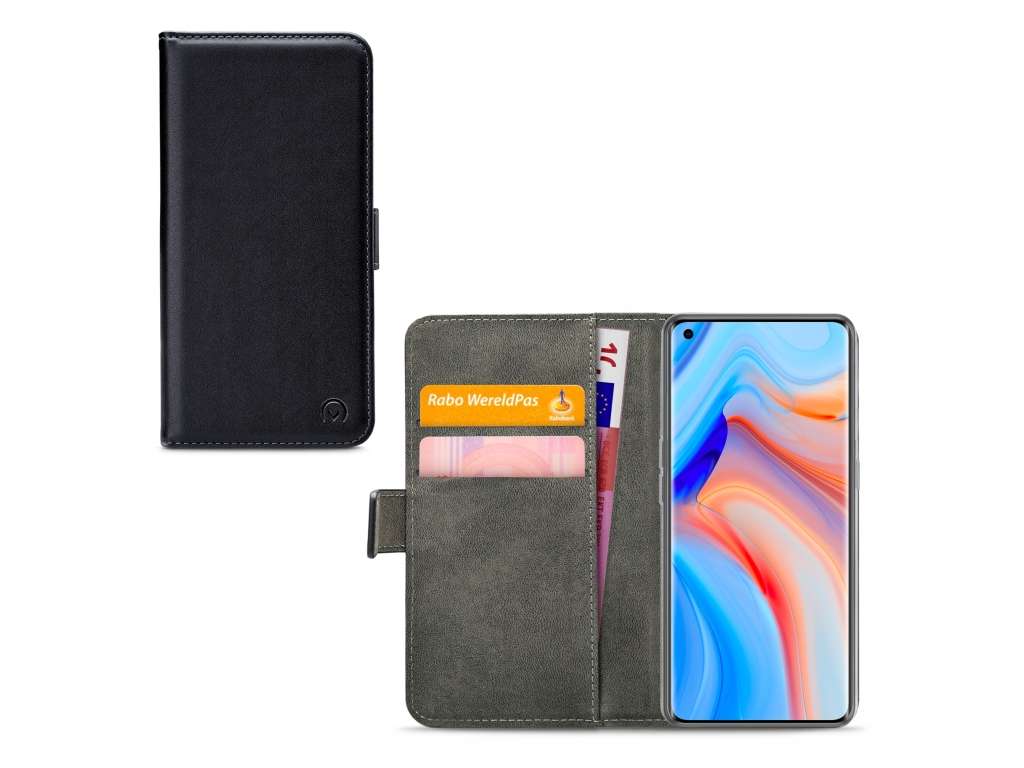 Mobilize Classic Gelly Wallet Book Case OPPO Reno4 Pro 5G Black