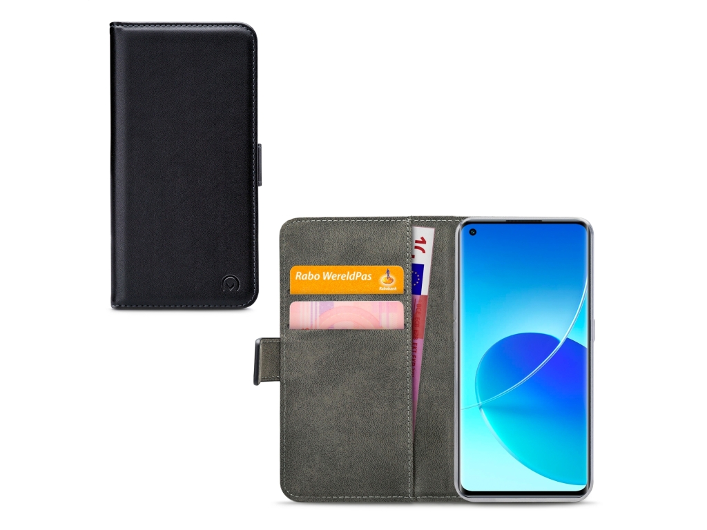 Mobilize Classic Gelly Wallet Book Case OPPO Reno6 5G Black