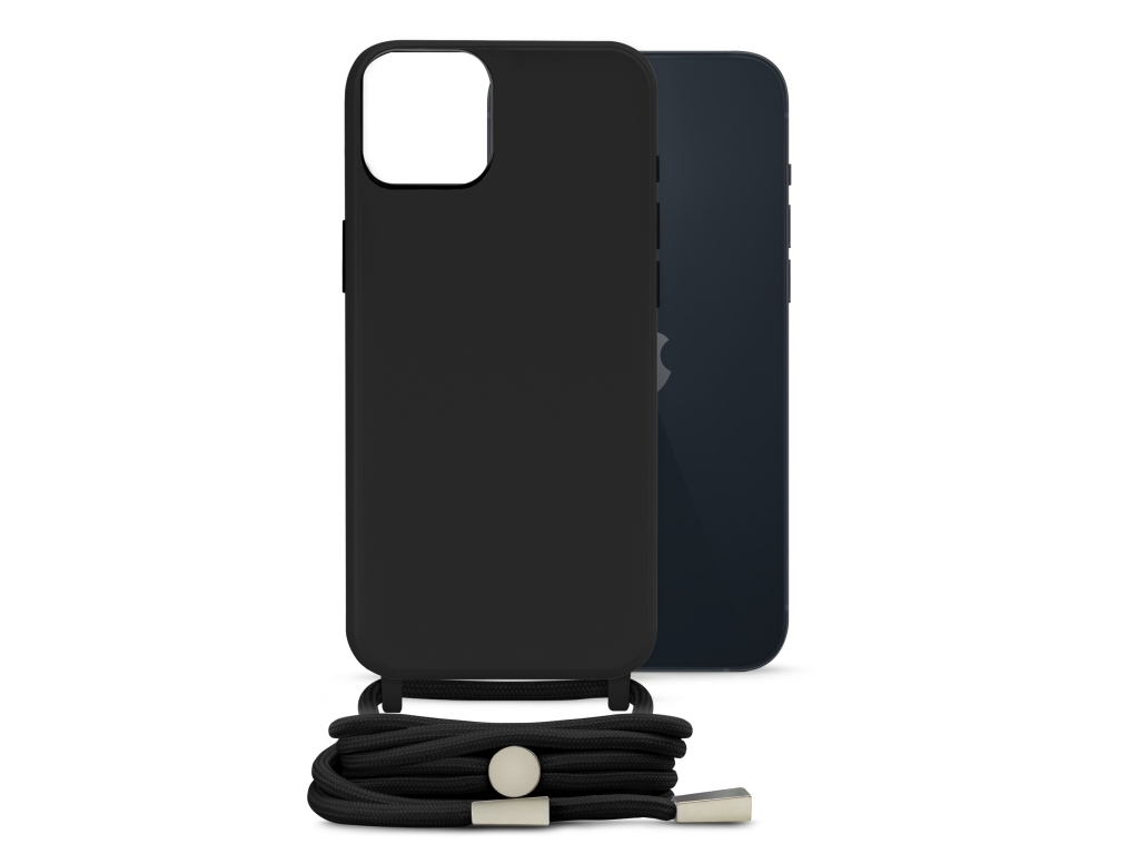 Mobilize Lanyard Gelly Case for Apple iPhone 14 Plus Black