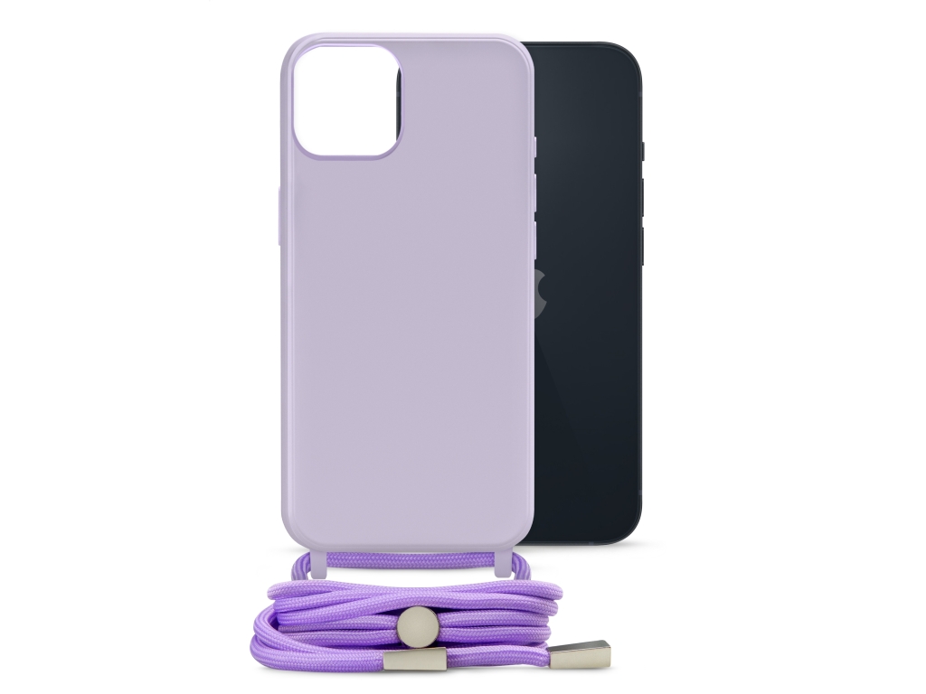 Mobilize Lanyard Gelly Case for Apple iPhone 14 Pastel Purple