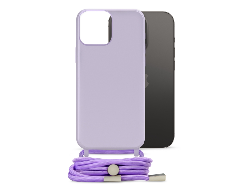 Mobilize Lanyard Gelly Case for Apple iPhone 14 Pro Pastel Purple