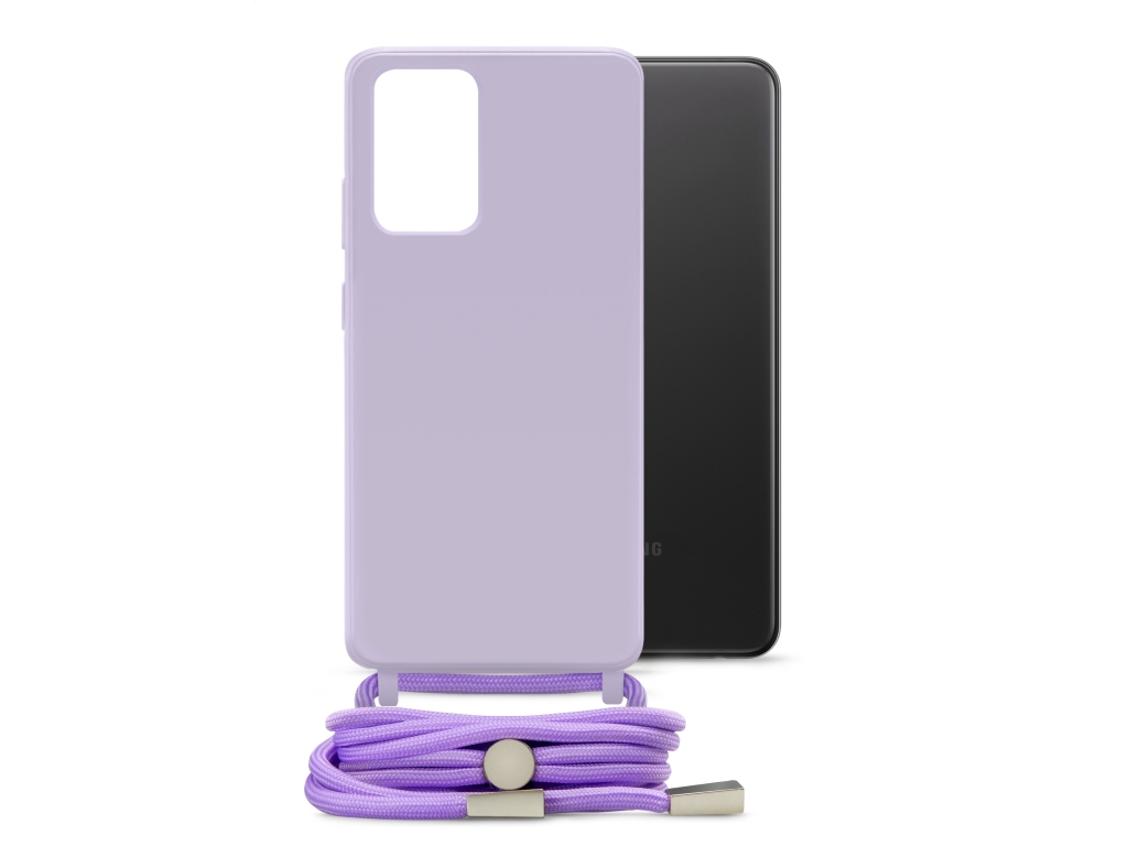 Mobilize Lanyard Gelly Case for Samsung Galaxy A32 4G Pastel Purple