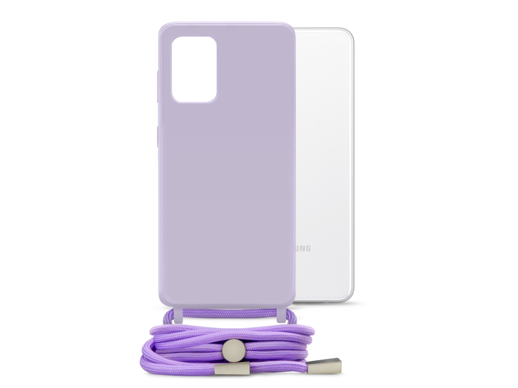 Mobilize Lanyard Gelly Case for Samsung Galaxy A32 5G Pastel Purple