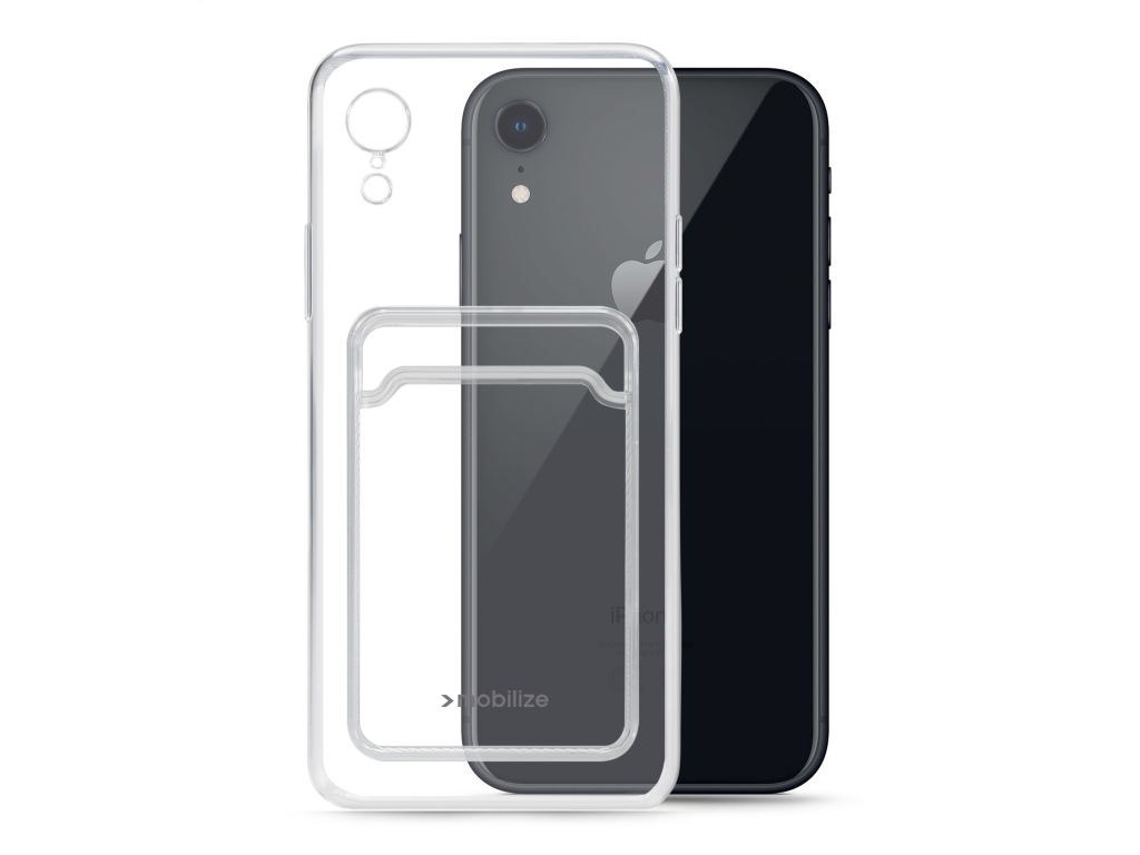 Mobilize Gelly Card Case Apple iPhone XR Clear