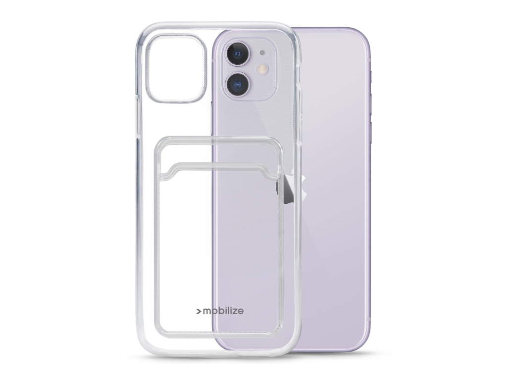 Mobilize Gelly Card Case Apple iPhone 11 Clear