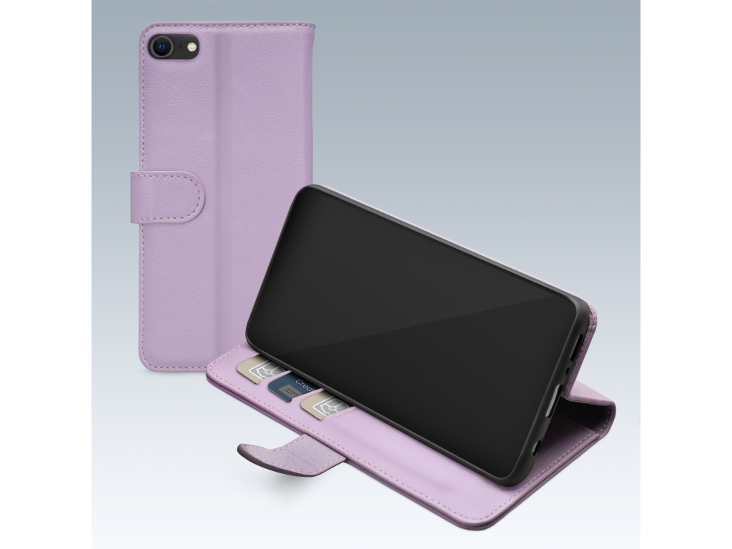 Mobilize Premium Gelly Wallet Book Case Apple iPhone 6/6S/7/8/SE (2020/2022) Purple