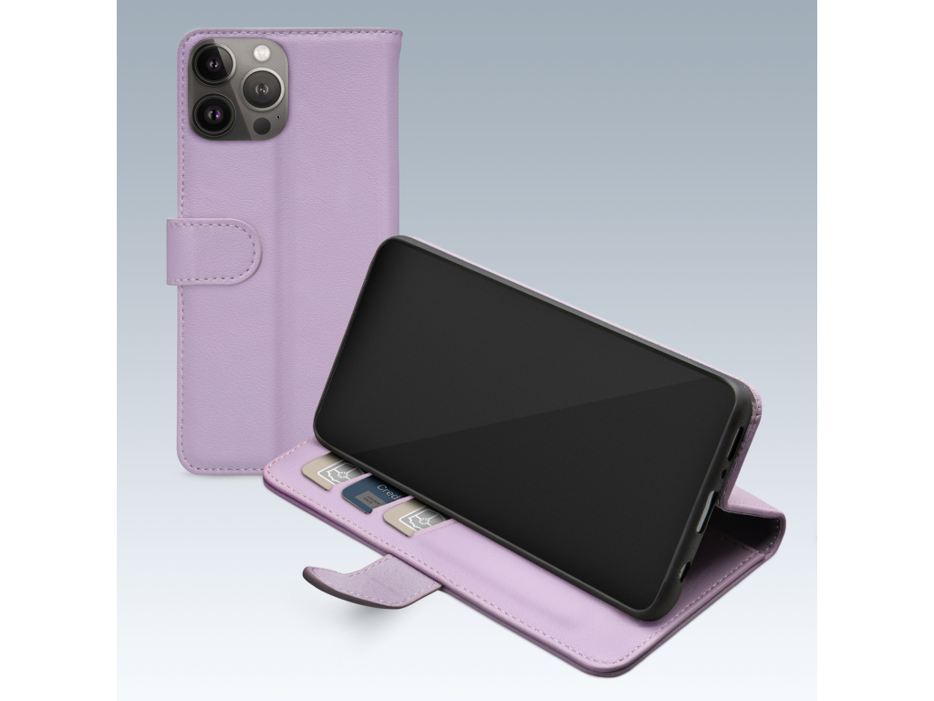 Mobilize Premium Gelly Wallet Book Case Apple iPhone 13 Pro Purple