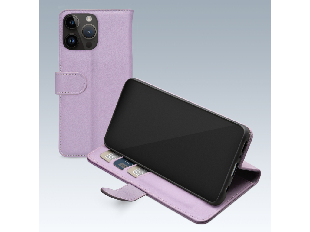 Mobilize Premium Gelly Wallet Book Case Apple iPhone 14 Pro Max Purple