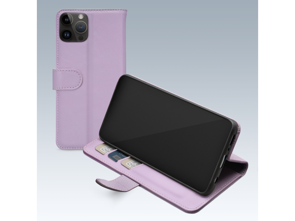 Mobilize Premium Gelly Wallet Book Case Apple iPhone 14 Pro Purple