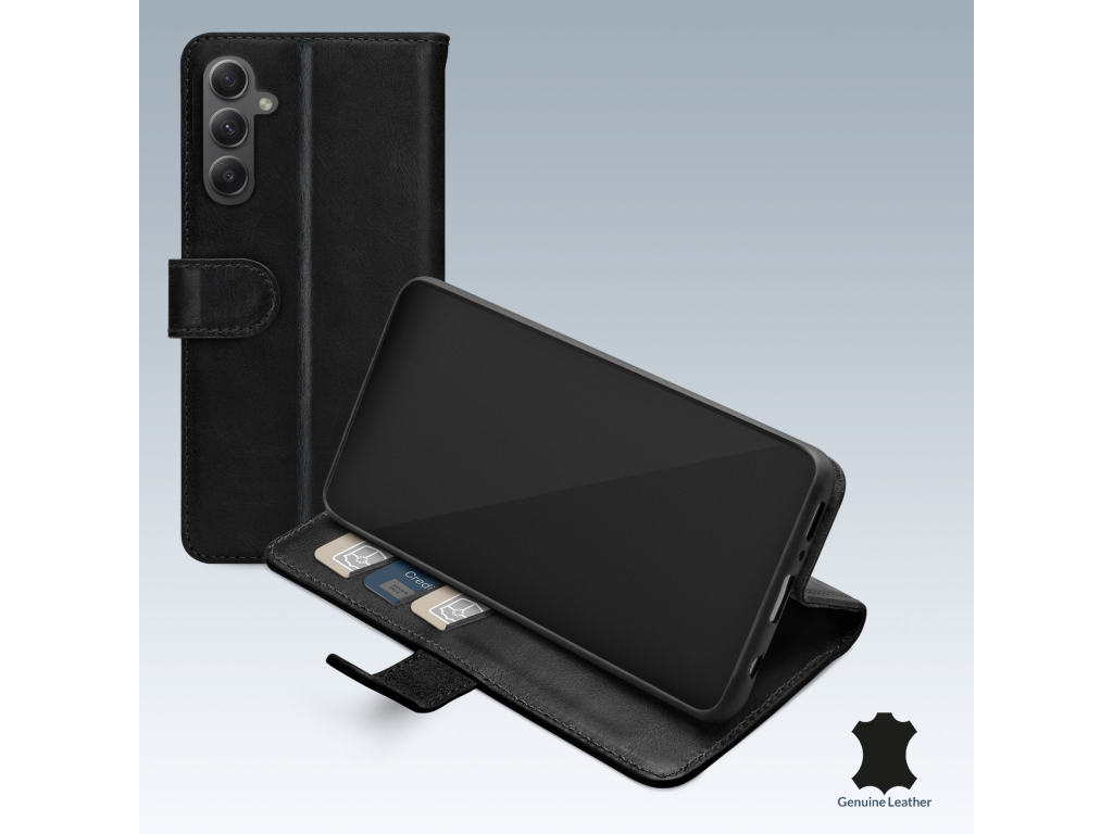 Mobilize Leather Wallet Samsung Galaxy A34 5G Black