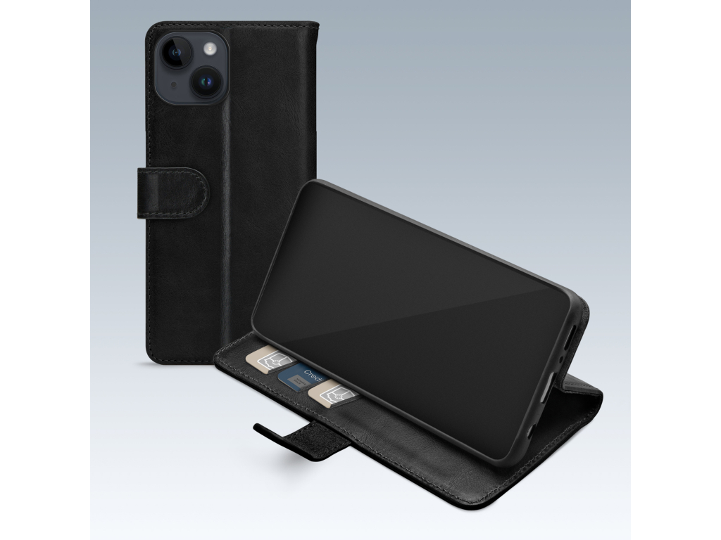 Mobilize Premium Gelly Wallet Book Case Apple iPhone 14 Black