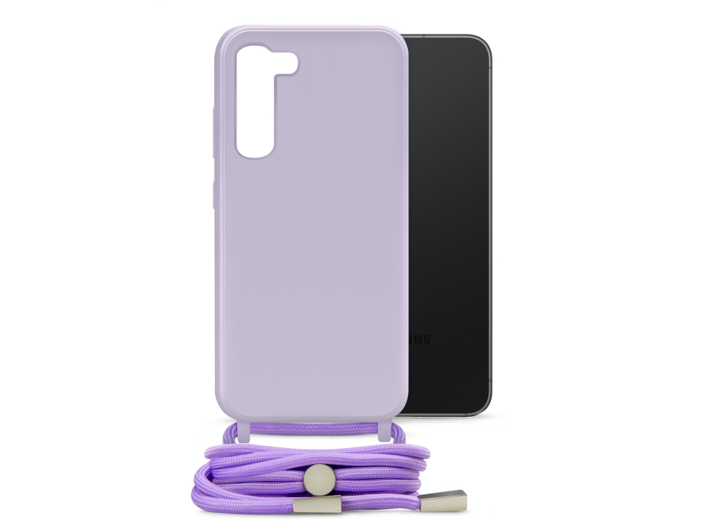 Mobilize Lanyard Gelly Case for Samsung Galaxy S23+ 5G Pastel Purple