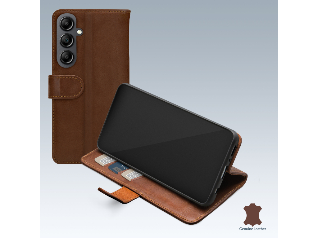 Mobilize Leather Wallet Samsung Galaxy A14 4G/5G Brown