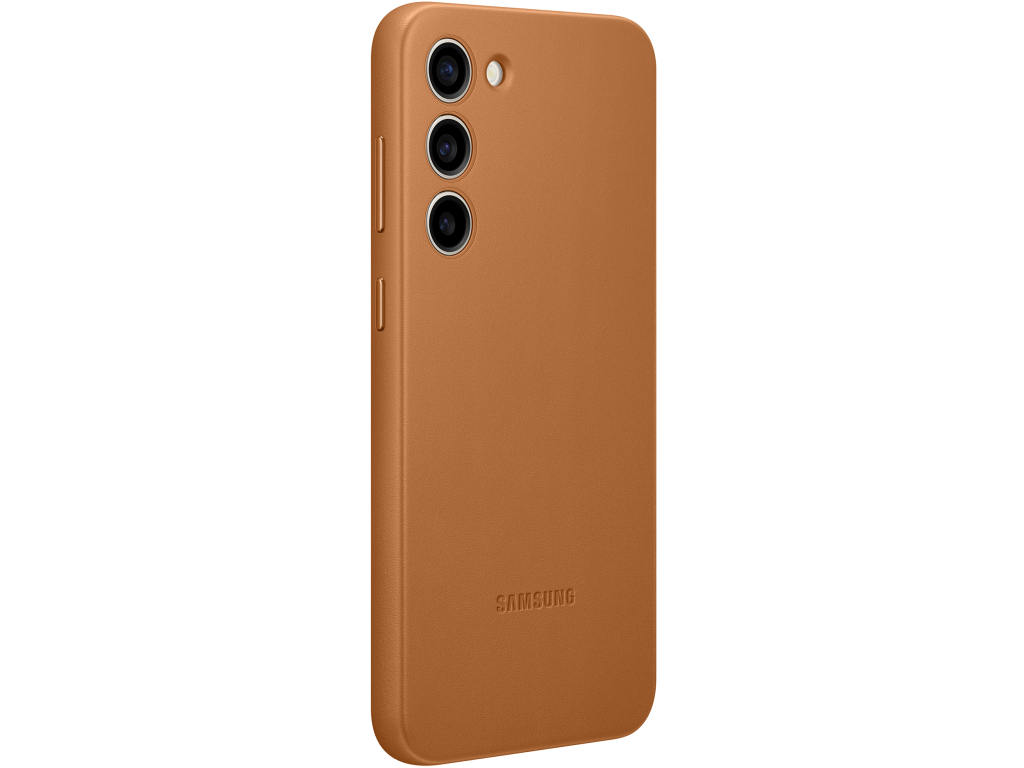 EF-VS916LAEGWW Samsung Leather Cover Galaxy S23+ 5G Camel