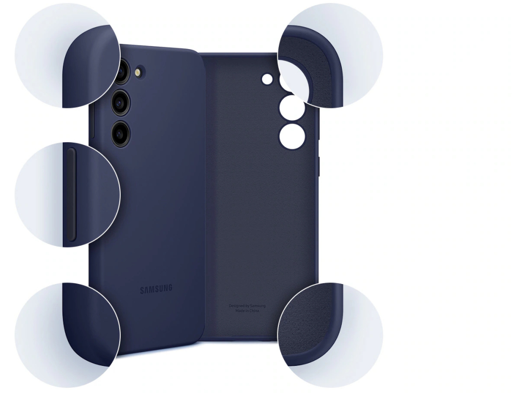 EF-PS916TNEGWW Samsung Silicone Cover Galaxy S23+ 5G Navy
