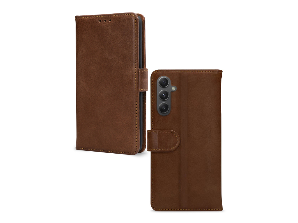 Mobilize Leather Wallet Samsung Galaxy A54 5G Brown