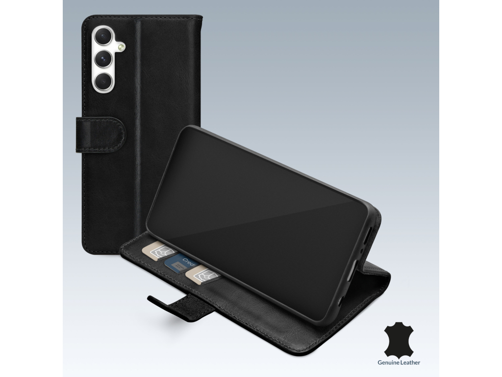 Mobilize Leather Wallet Samsung Galaxy A54 5G Black