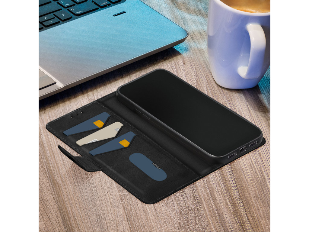 Mobilize Leather Wallet Samsung Galaxy A54 5G Black