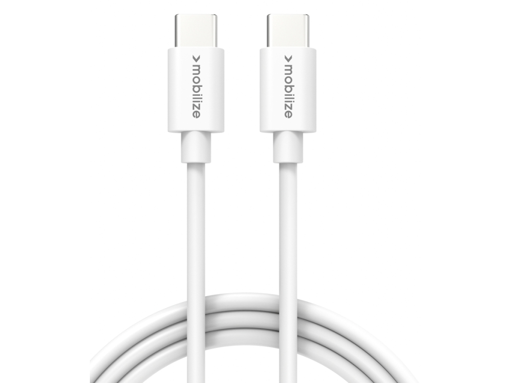 Mobilize Cable USB-C to USB-C 1m. 100W White