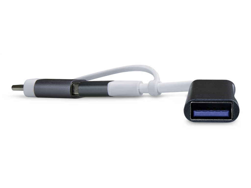 Xccess USB-C Multi-Hub to 4 USB Grey