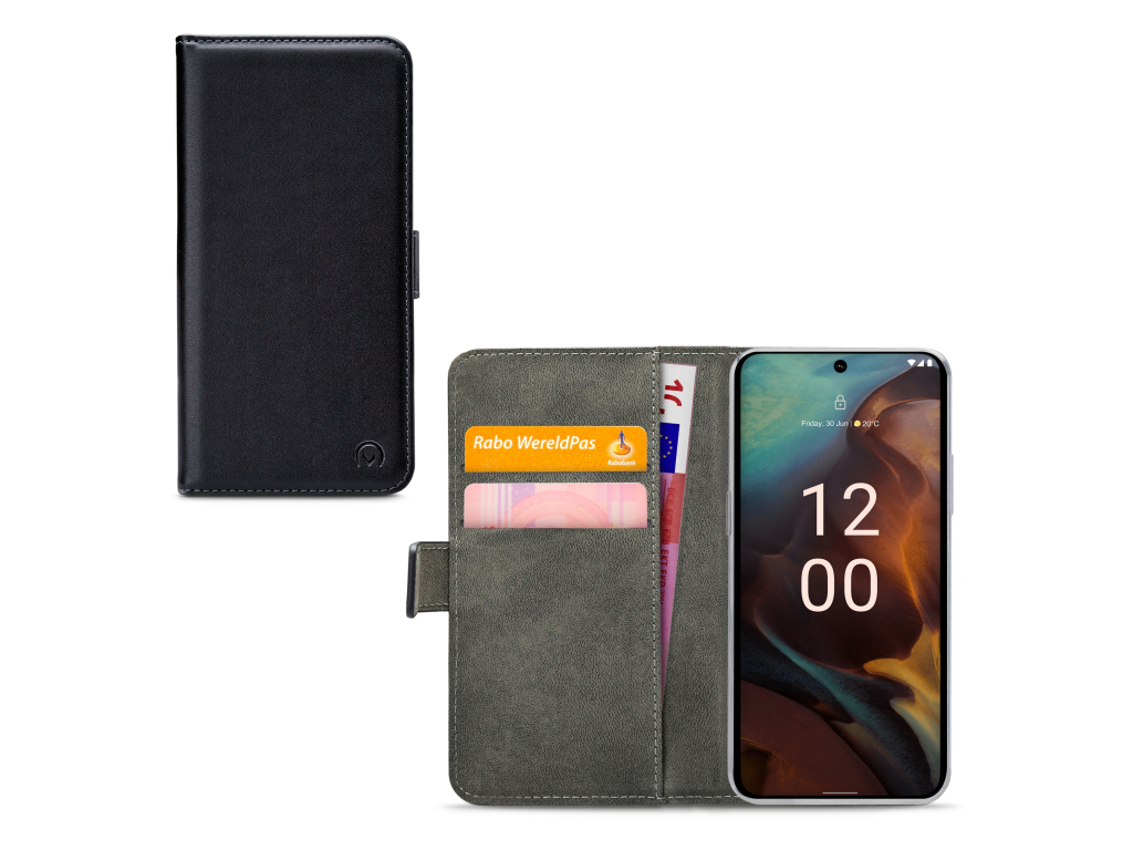 Mobilize Classic Gelly Wallet Book Case Nokia XR21/HMD XR21 Black