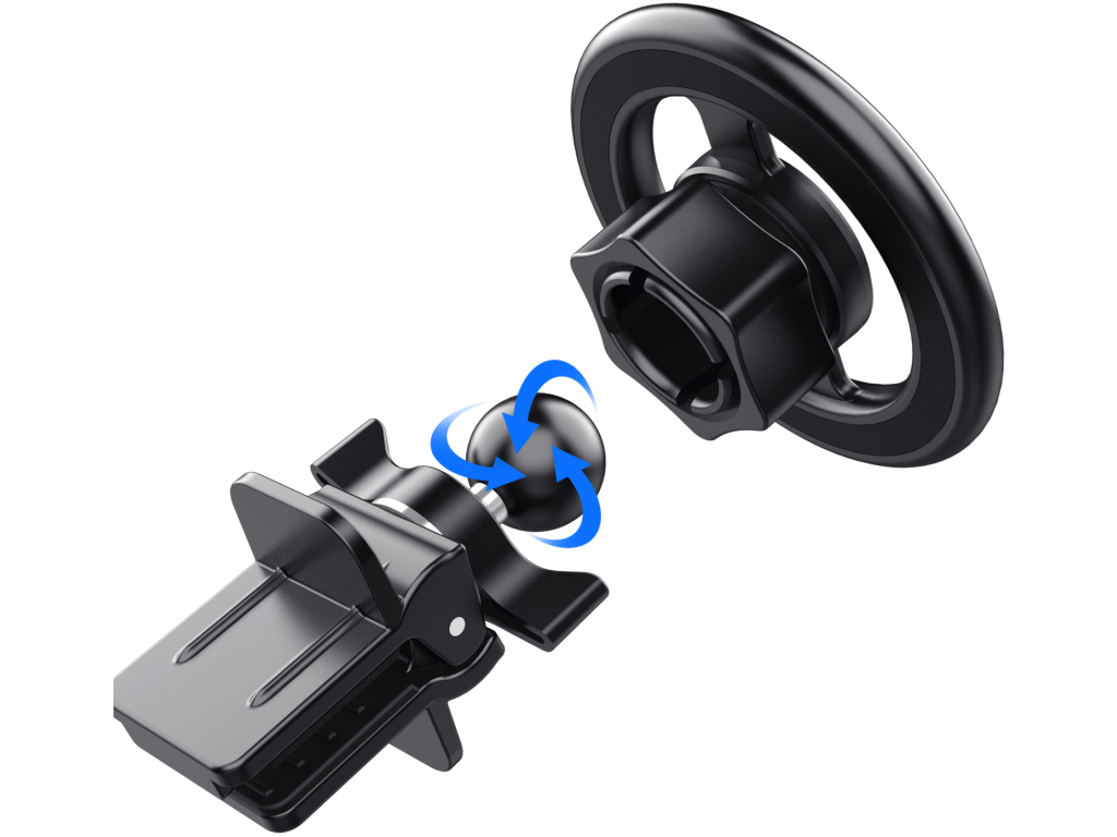 Celly GhostMagPro MagSafe Car Holder Black