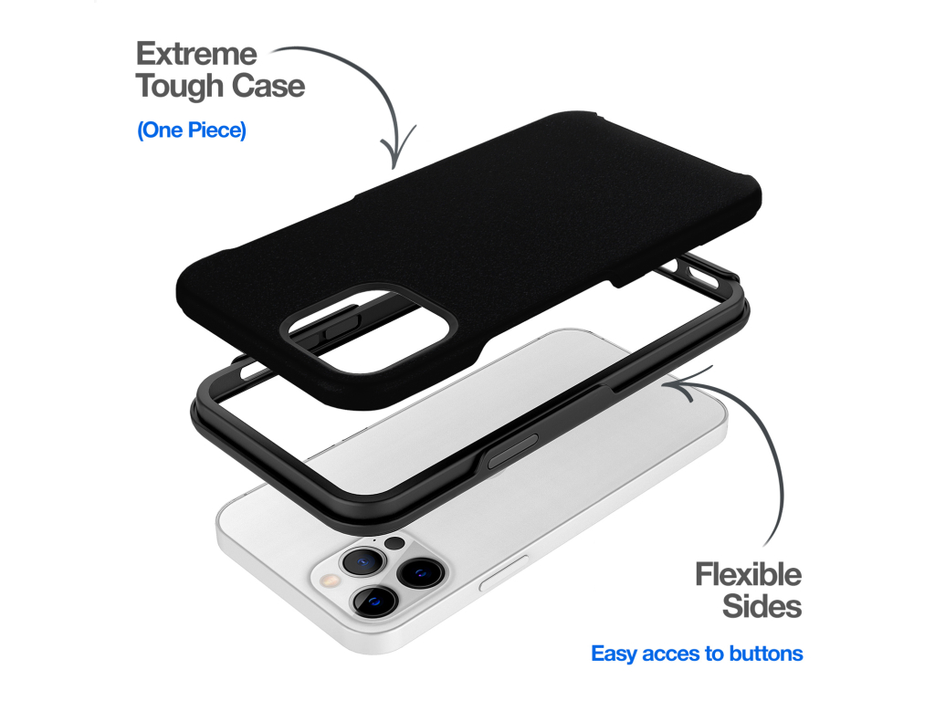 Mobilize Extreme Tough Case Apple iPhone 15 Black