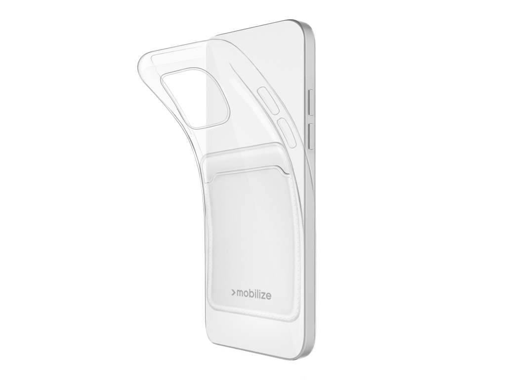 Mobilize Gelly Card Case Apple iPhone 15 Clear