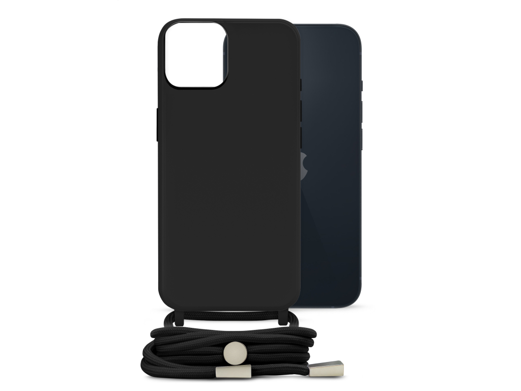 Mobilize Lanyard Gelly Case for Apple iPhone 15 Black