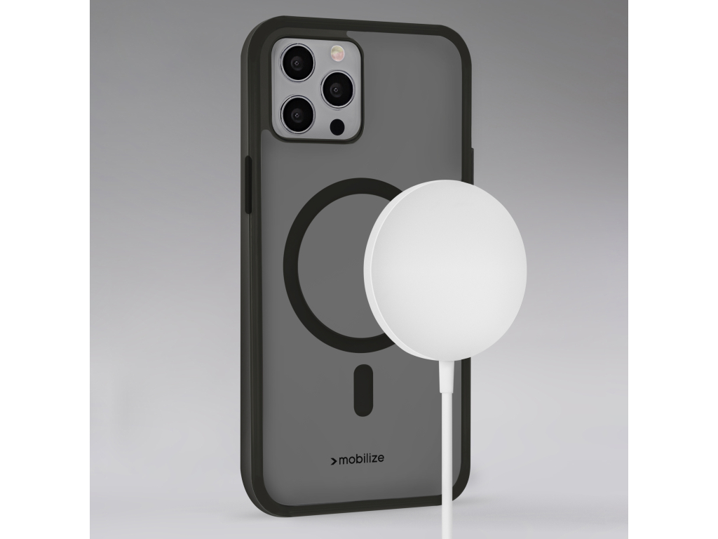Mobilize MagSafe Compatible Hybrid Pro Case Apple iPhone 15 Pro Max Black