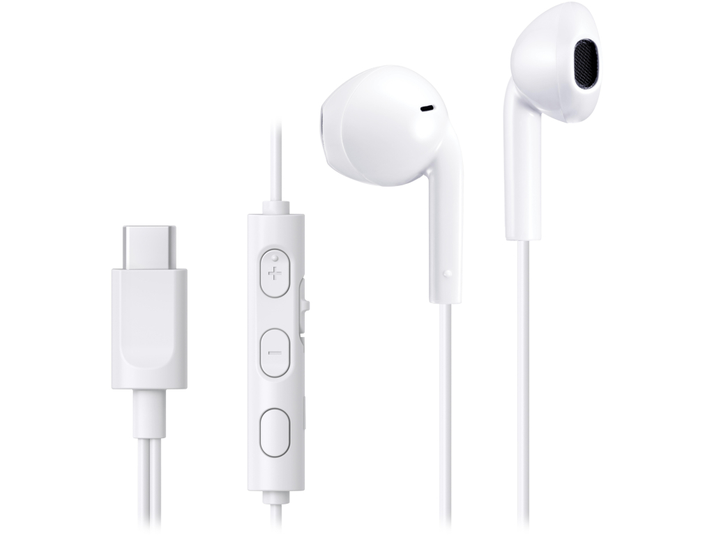 HA-FR17UC JVC In-Ear USB-C Stereo Headset + Remote White