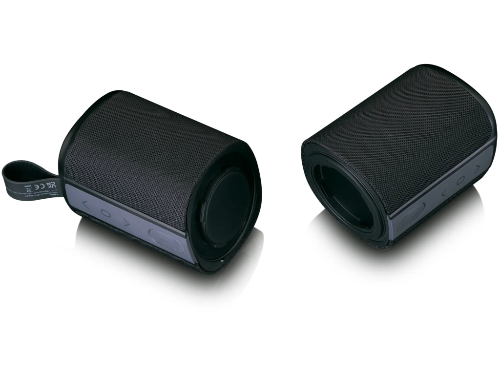 BTP-400BK Lenco 2-in-1 Stereo Bluetooth Speaker Black