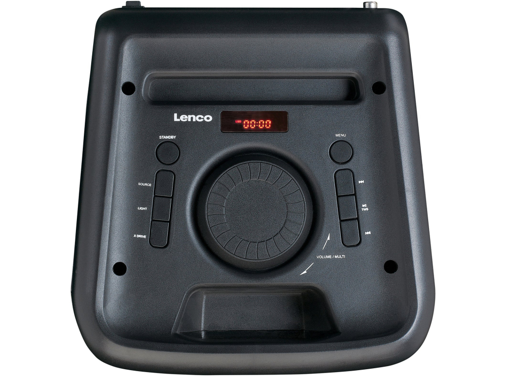 PA-200BK Lenco Bluetooth Party Speaker + Remote Black