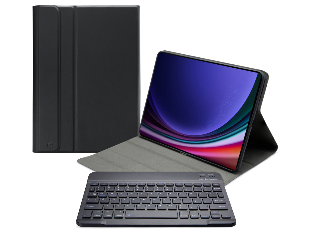 Mobilize Detachable Bluetooth Keyboard Case Samsung Galaxy Tab S9 11/S9 FE 10.9 Black QWERTY