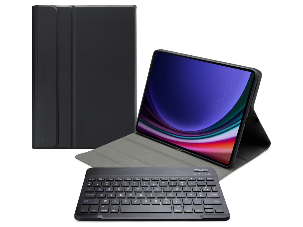 Mobilize Detachable Bluetooth Keyboard Case Samsung Galaxy Tab S9 11/S9 FE 10.9 Black AZERTY