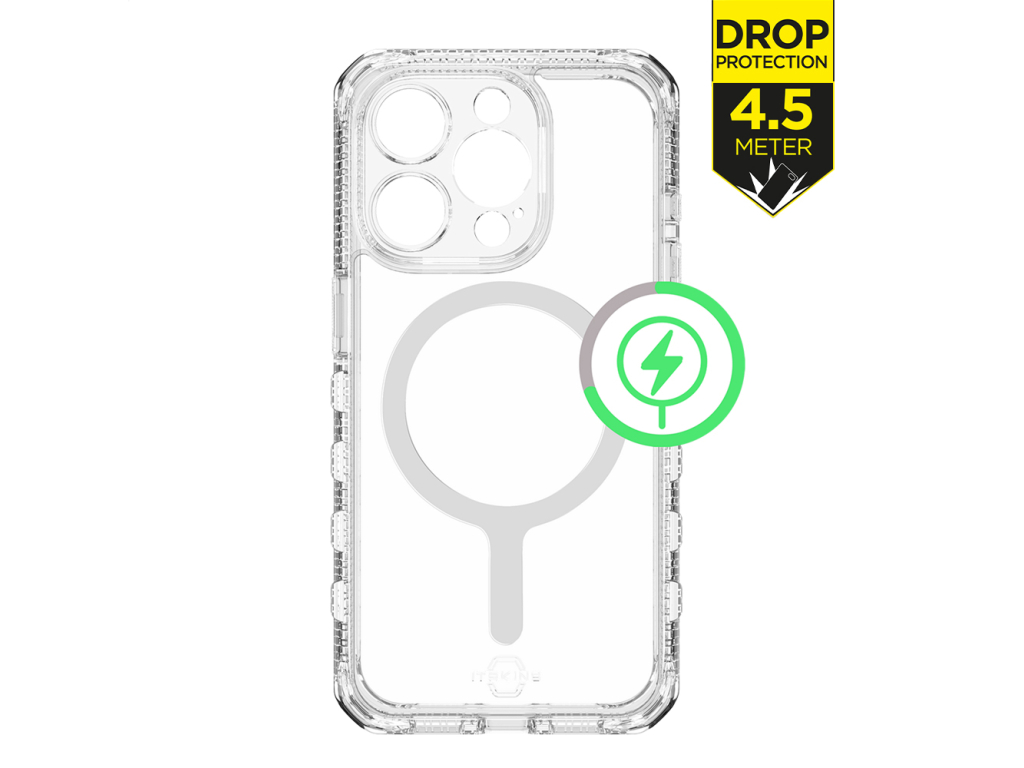 ITSKINS Level 3 SupremeMagClear_R for Apple iPhone 15 Pro Max Transparent